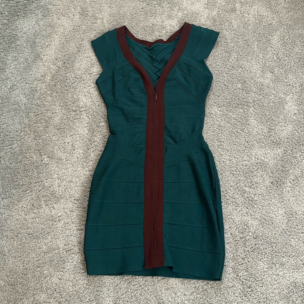 Bandage Dress- front Zip